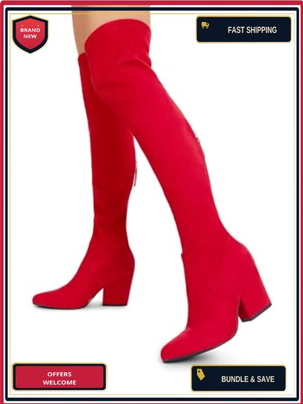 Women's Over the Knee High Boots 2.95